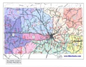 Voting Precincts for Gillespie County