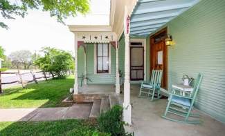 Main house front porch