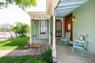 Main house front porch