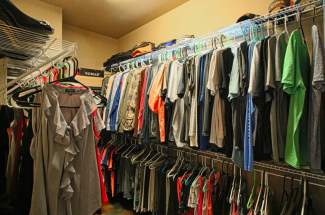 Master closet