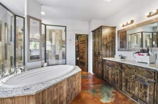 Master bathroom