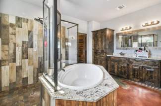 Master bathroom