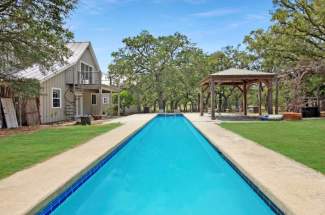 Back yard pool