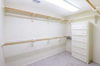 Master closet