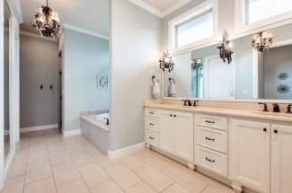 Master bathroom