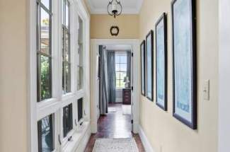 Hallway to master bedroom