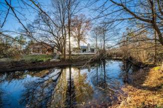 Across the creek