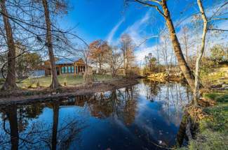 Across the creek