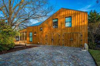 Carriage house garage