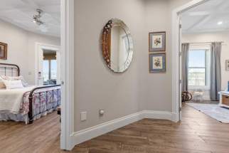 Hallway into guest bedrooms