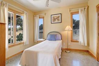 Guest quarters in barn