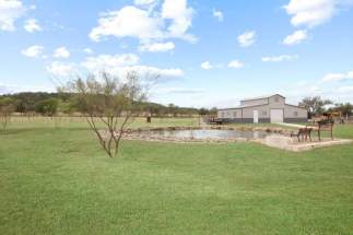 Pond and Workshop View