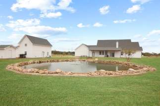 Pond, Guest House & Home View