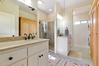 Master bathroom/laundry