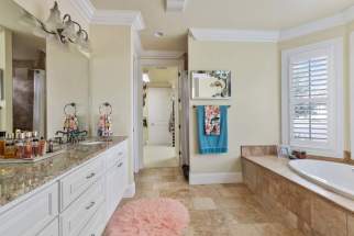 Master bathroom