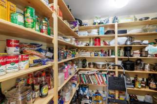 Upstairs pantry