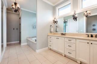 Master bathroom