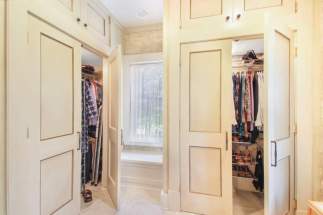 Master closet