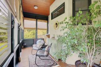 Sunroom off of the master bedroom